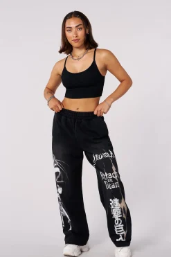 2128 - AOT© x YLA Baggy Joggers