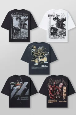 4186 - AOT© x YLA Cropped Tees