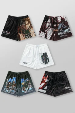 1126 - AOT© x YLA Mesh Shorts