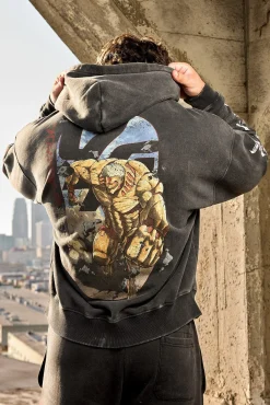 5129 - AOT© x YLA Pullover Hoodies