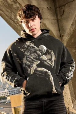 5129 - AOT© x YLA Pullover Hoodies