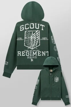 5138 - AOT© x YLA Zip-Up Hoodies