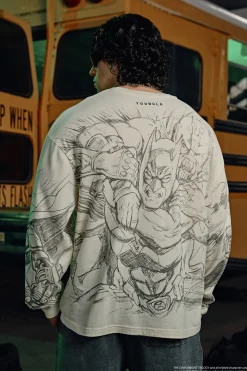 8002 - Batman Comic Longsleeves