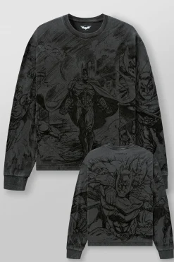 8002 - Batman Comic Longsleeves