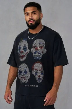4257 - Batman Rhinestone Tees