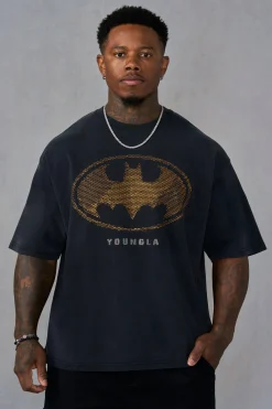 4257 - Batman Rhinestone Tees