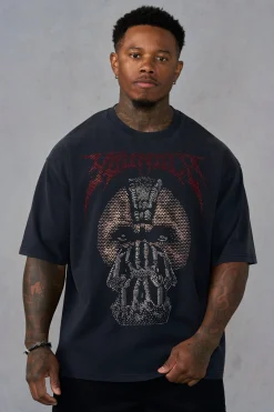 4257 - Batman Rhinestone Tees
