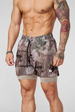 1047 - Camo Compression Shorts