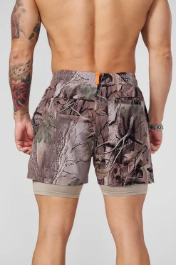 1047 - Camo Compression Shorts