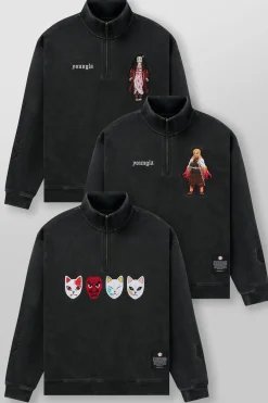 5197 - Demon Slayer: Kimetsu no Yaiba - Quarter Zip