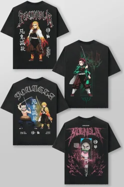 4266 - Demon Slayer: Kimetsu no Yaiba - Character Tees