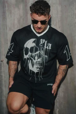 4015 - Drippy Skull Jersey