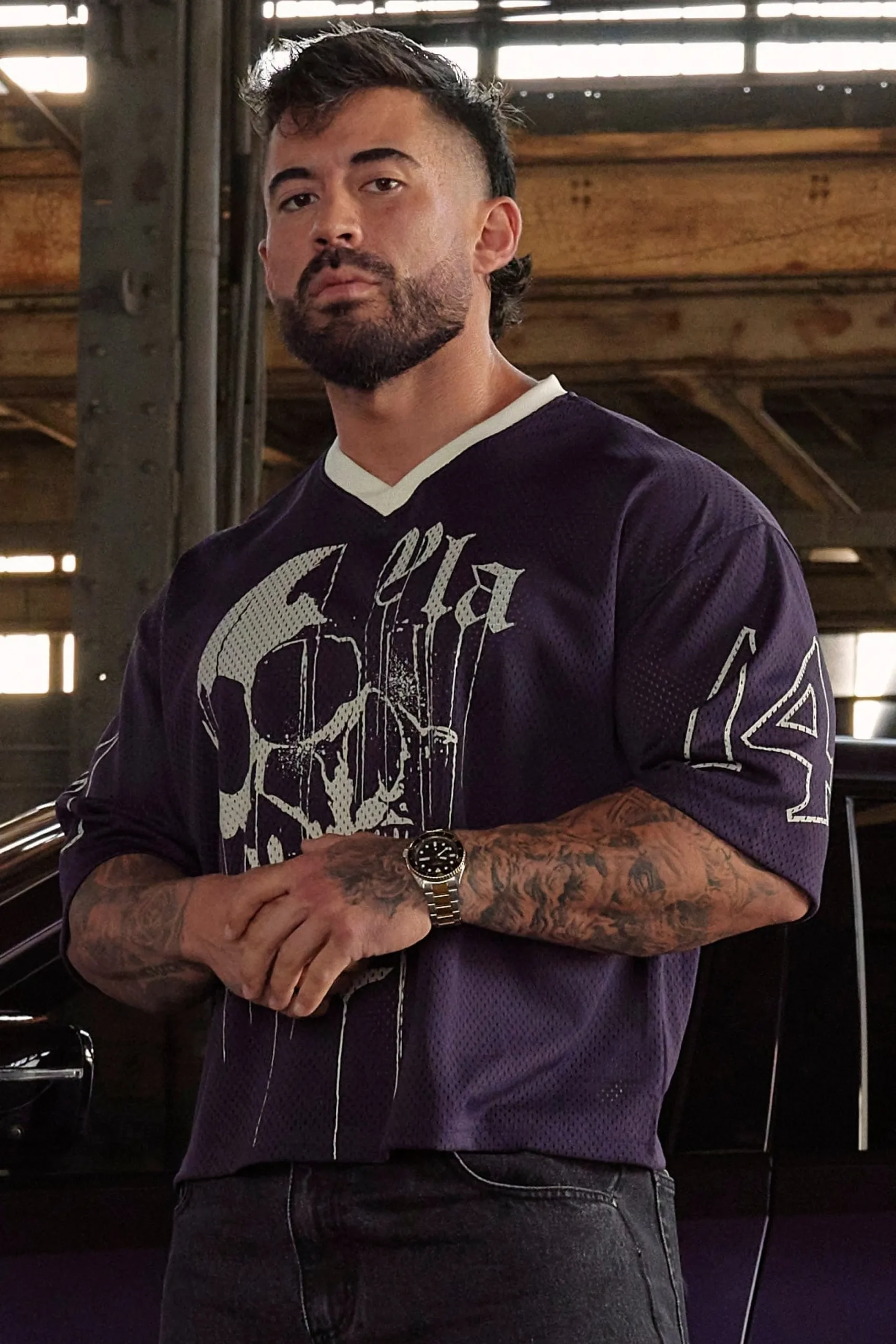 4015 - Drippy Skull Jersey