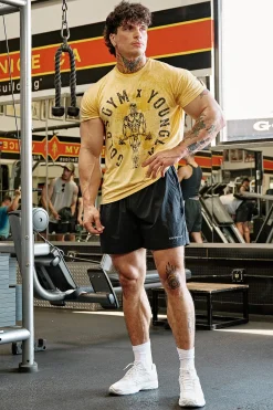 4206 - Gold's Gym Heather Tees