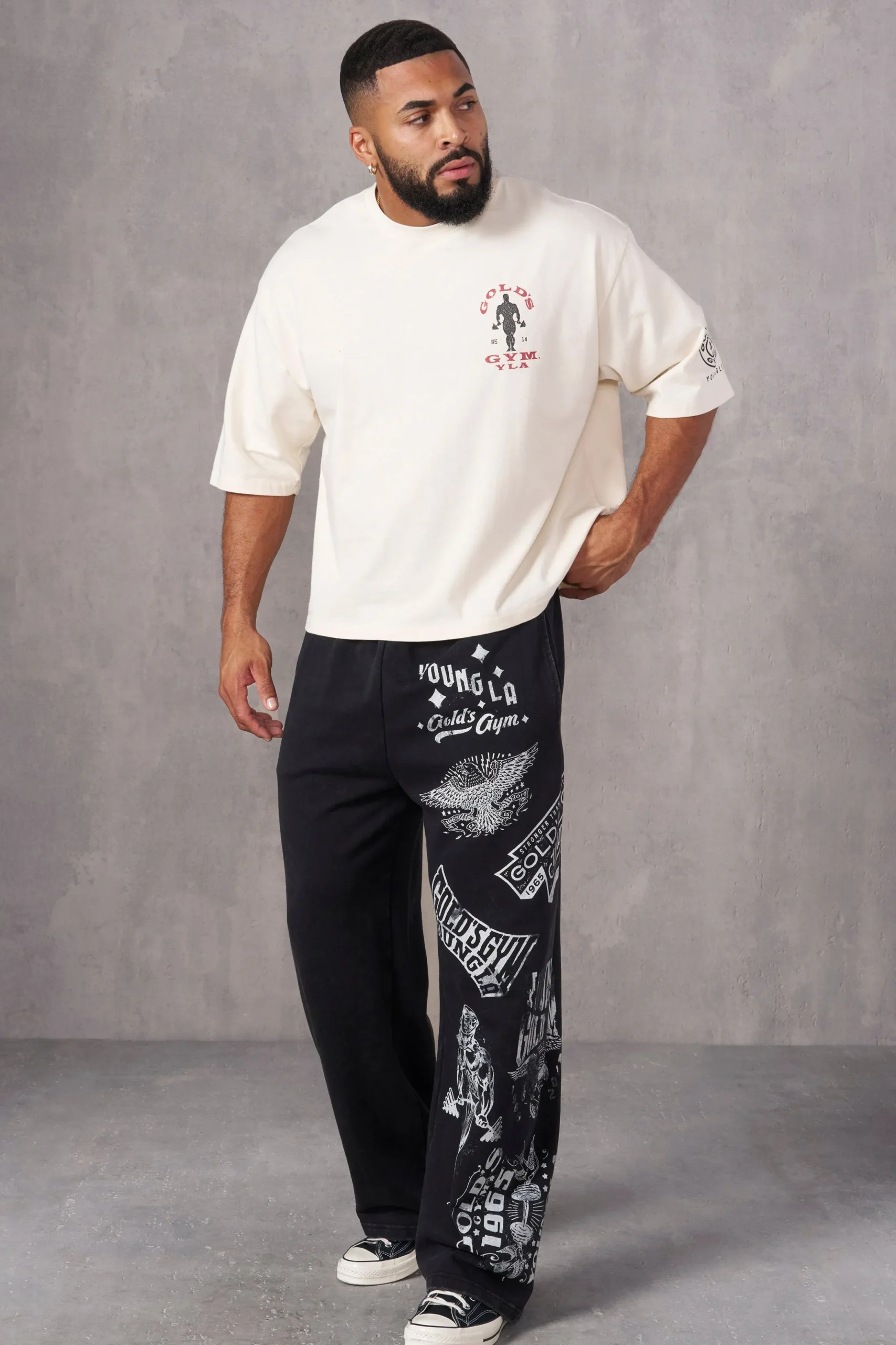 4002 - Golds Gym New Age Tees