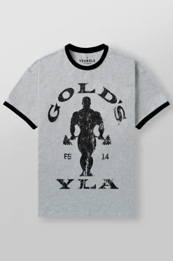 4009 - Golds Gym Ringer Tees