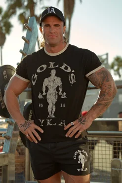 4009 - Golds Gym Ringer Tees