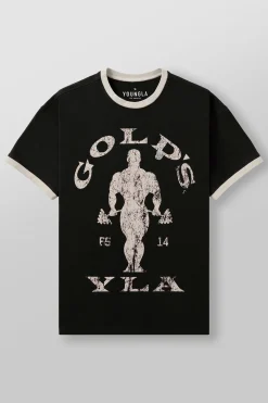 4009 - Golds Gym Ringer Tees