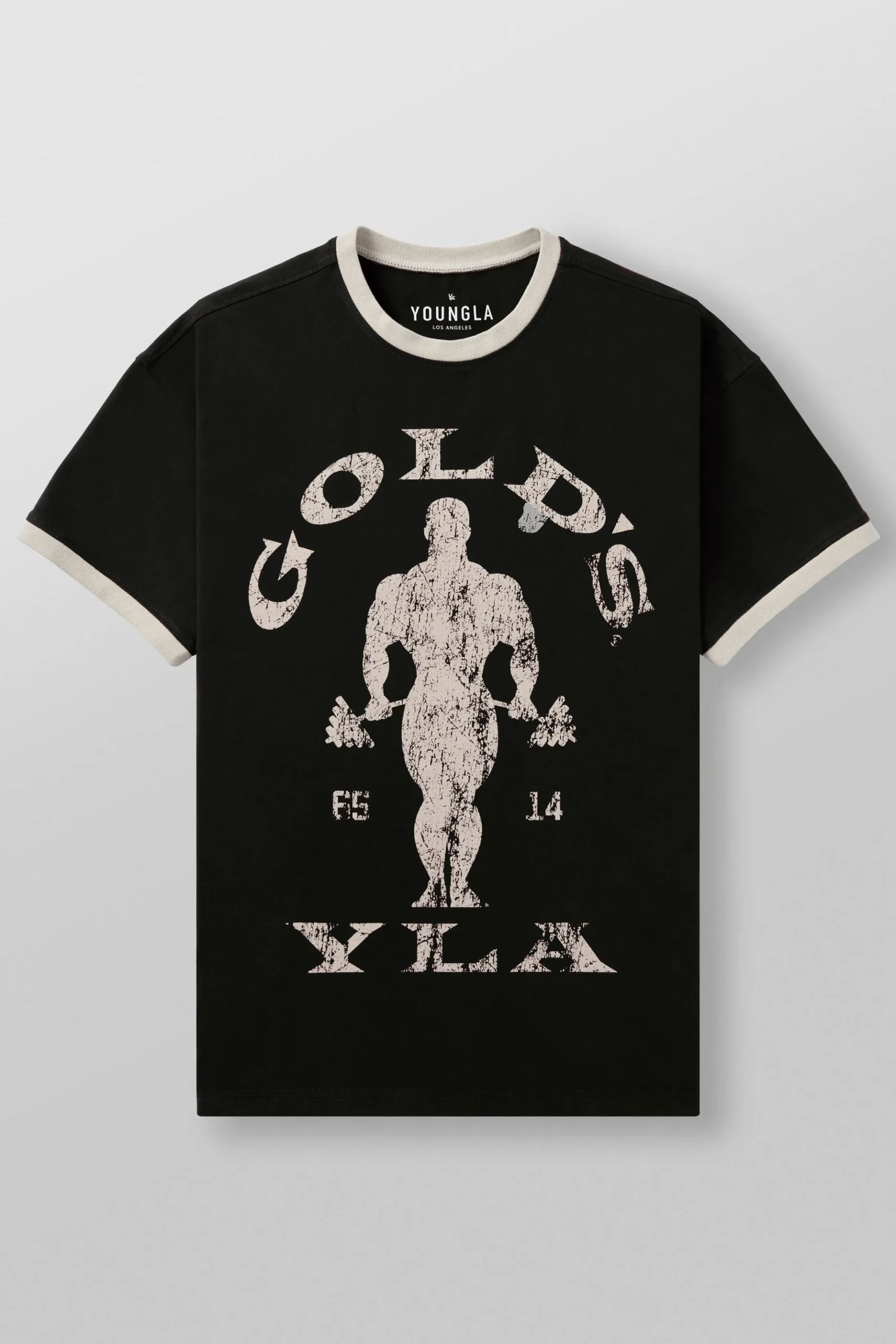4009 - Golds Gym Ringer Tees