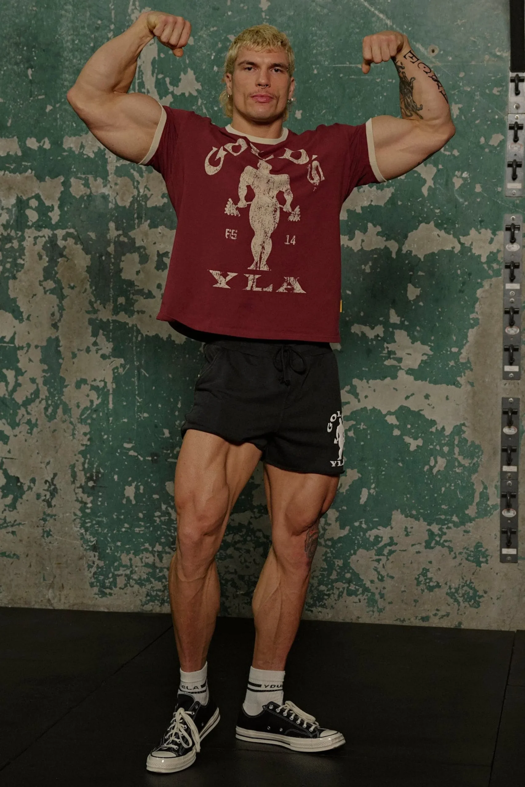 4009 - Golds Gym Ringer Tees