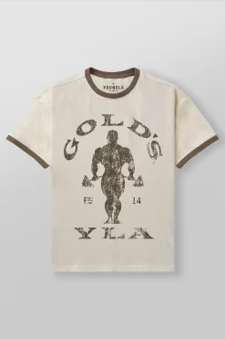 4009 - Golds Gym Ringer Tees