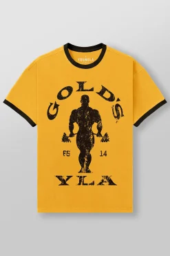 4009 - Golds Gym Ringer Tees