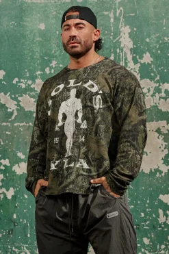 8047 - Gold's Gym Thermal Longsleeves