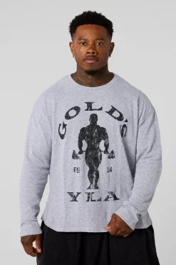 8047 - Gold's Gym Thermal Longsleeves