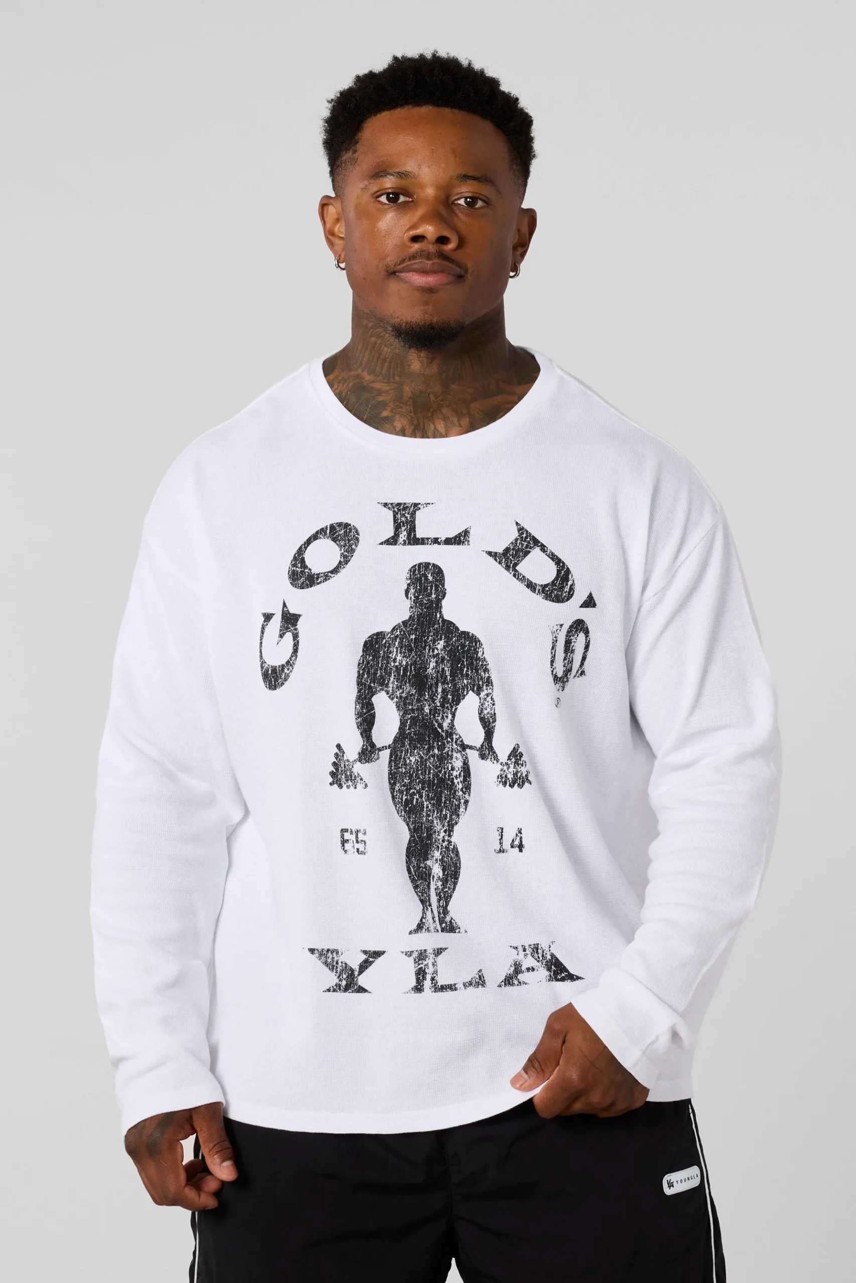 8047 - Gold's Gym Thermal Longsleeves