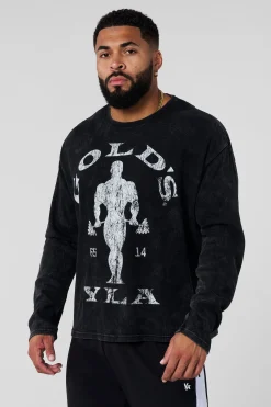 8047 - Gold's Gym Thermal Longsleeves
