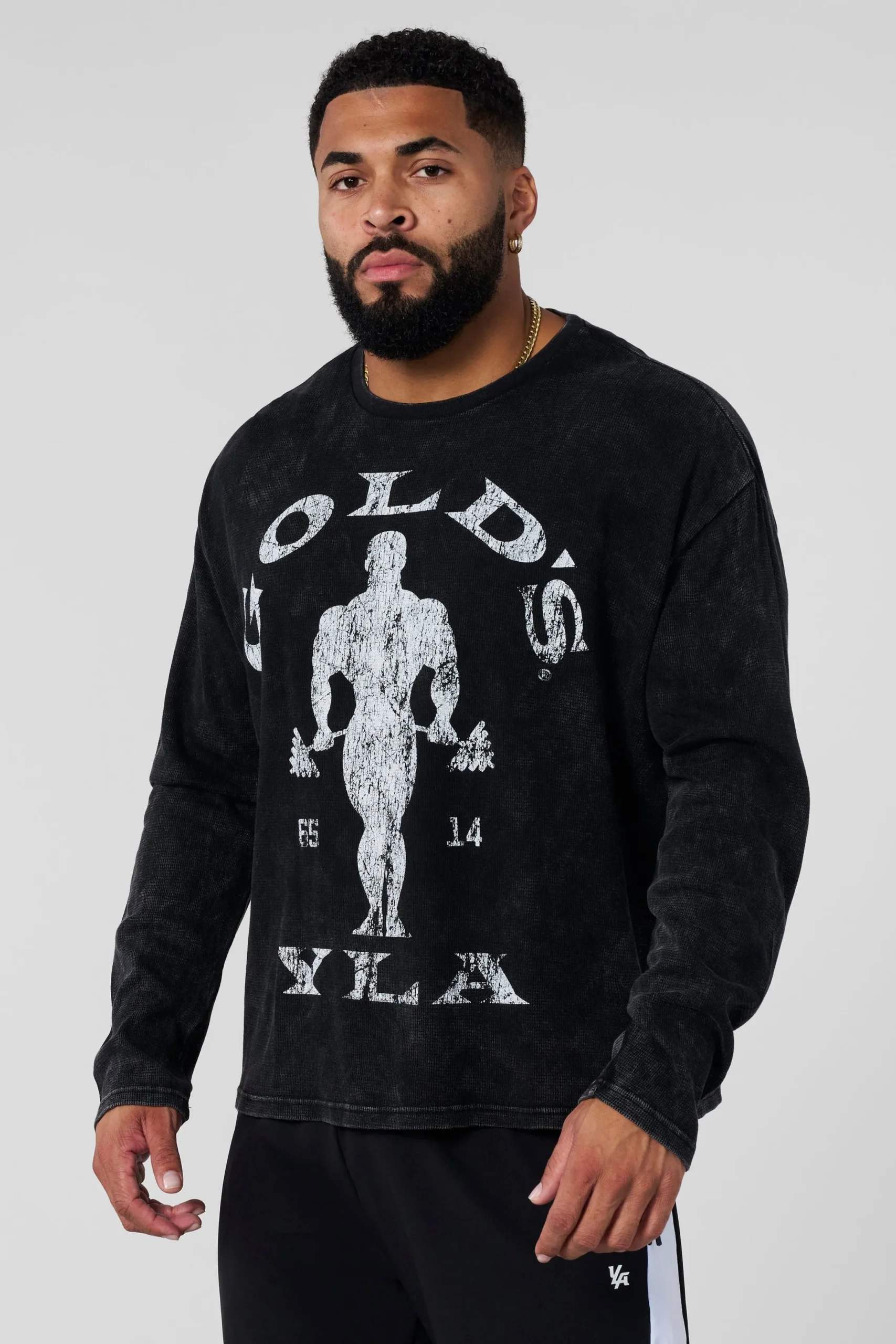 8047 - Gold's Gym Thermal Longsleeves
