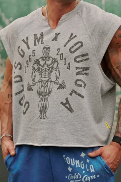 5069 - Golds Gym Vintage Cut Offs