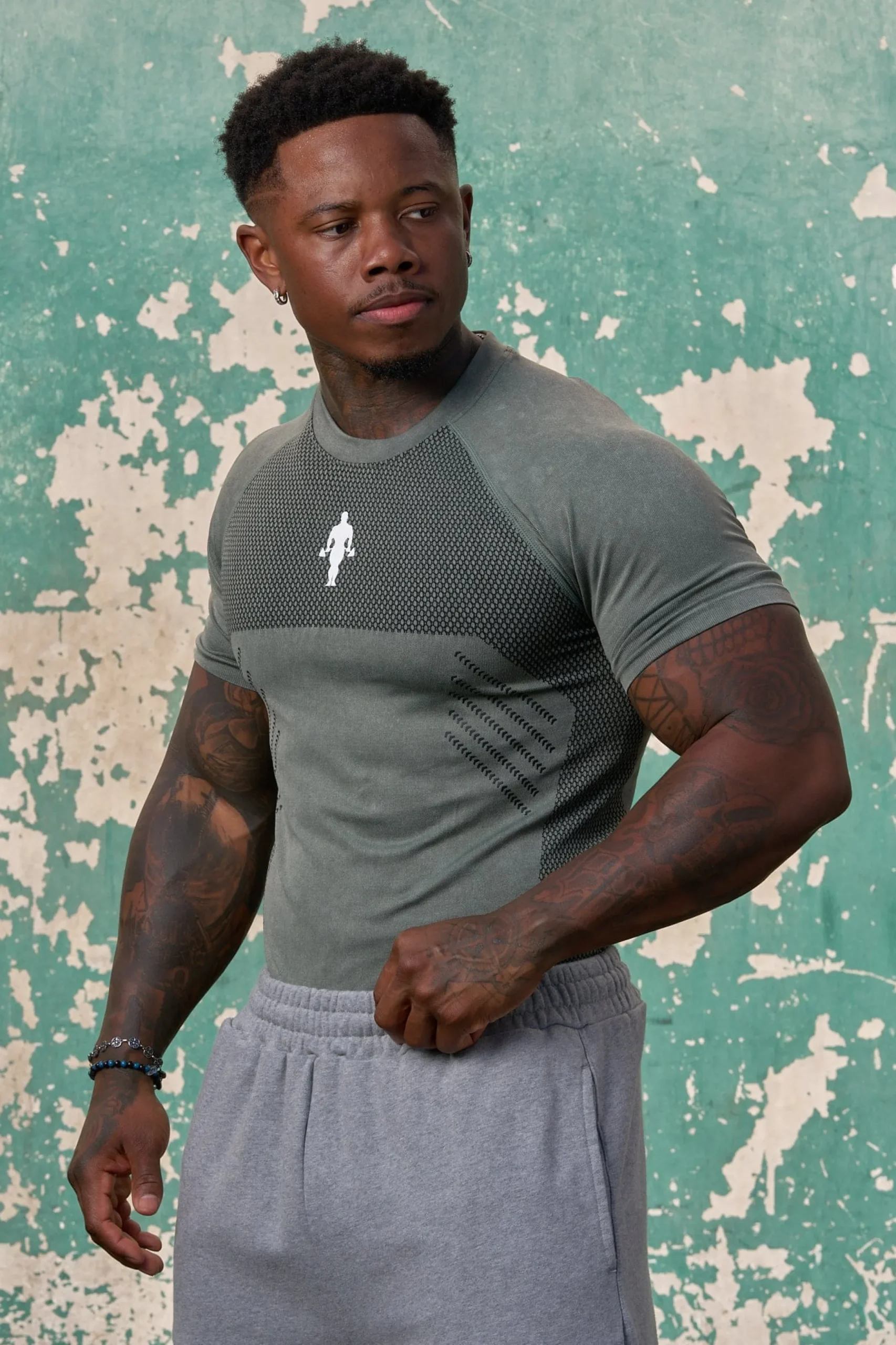4286 - Gold's Iron Legacy Compression Tees