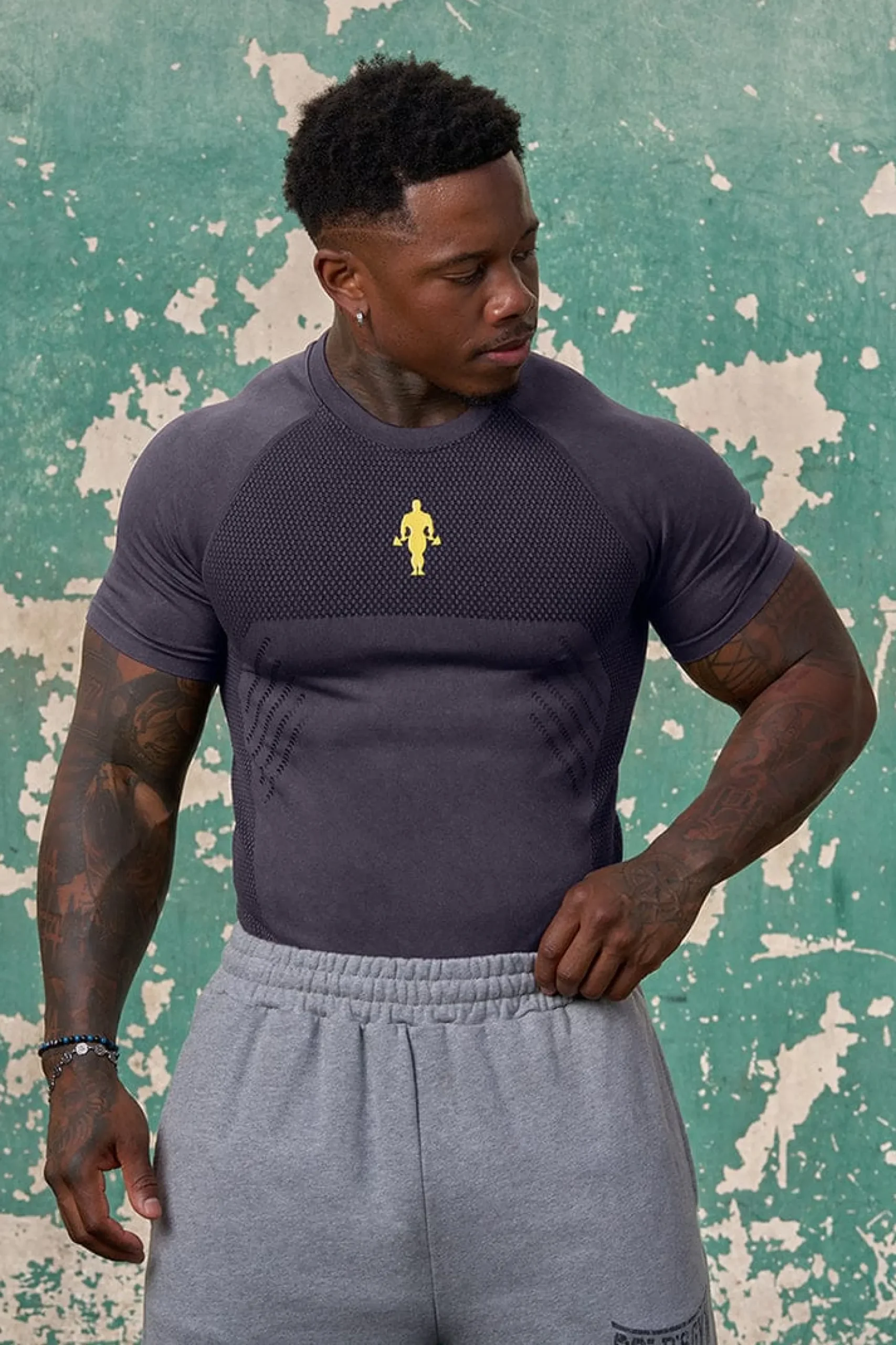 4286 - Gold's Iron Legacy Compression Tees