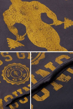 5167 - Gold's Iron Legacy Crest Hoodies