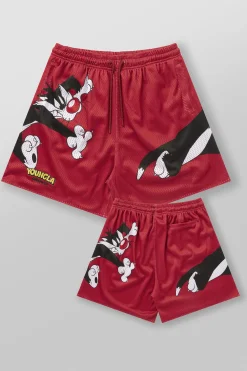 1098 - Looney Tunes Basketball Shorts