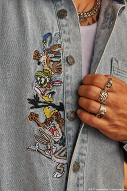 8112 - Looney Tunes Denim Shirt