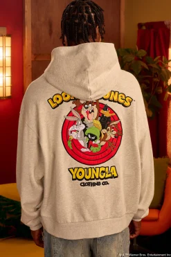 5114 - Looney Tunes Embroidered Hoodies