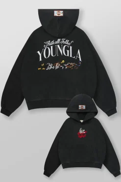 5114 - Looney Tunes Embroidered Hoodies