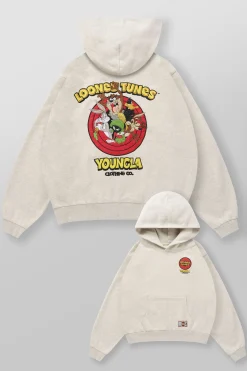 5114 - Looney Tunes Embroidered Hoodies