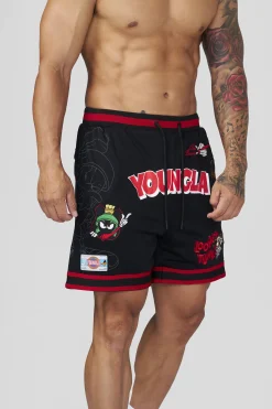 1071 - Looney Tunes Embroidered Patch Shorts