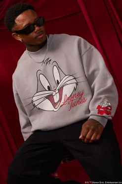 5255 - Looney Tunes Face Crewnecks