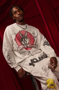 5256 - Looney Tunes Graffiti Crewnecks