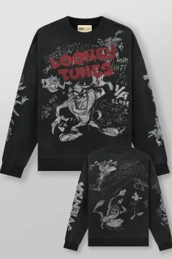 5256 - Looney Tunes Graffiti Crewnecks