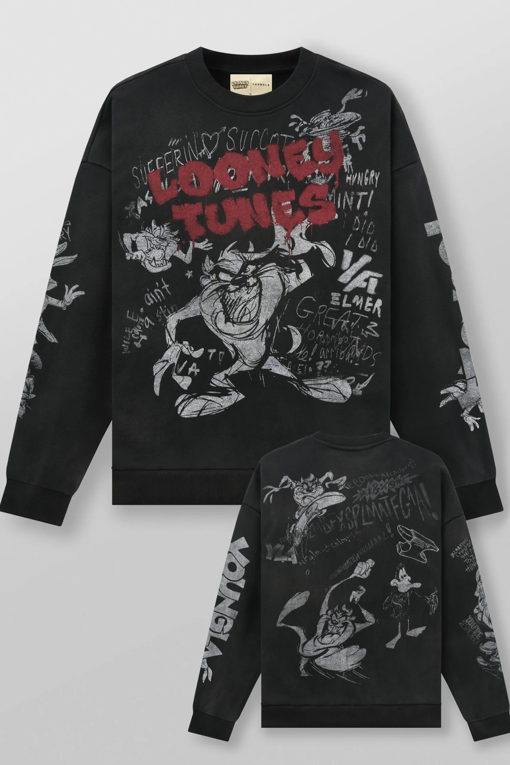 5256 - Looney Tunes Graffiti Crewnecks