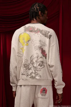 5256 - Looney Tunes Graffiti Crewnecks