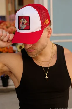 9135 - Looney Tunes Patch Trucker Hats