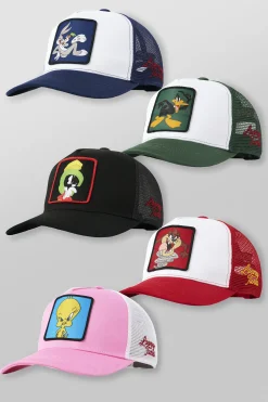 9135 - Looney Tunes Patch Trucker Hats