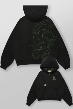 5257 - Looney Tunes Plaid Zip-Ups