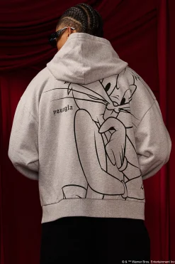 5257 - Looney Tunes Plaid Zip-Ups